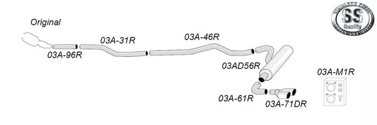BMW F30-ser 3/420d Sportsystem 2*80