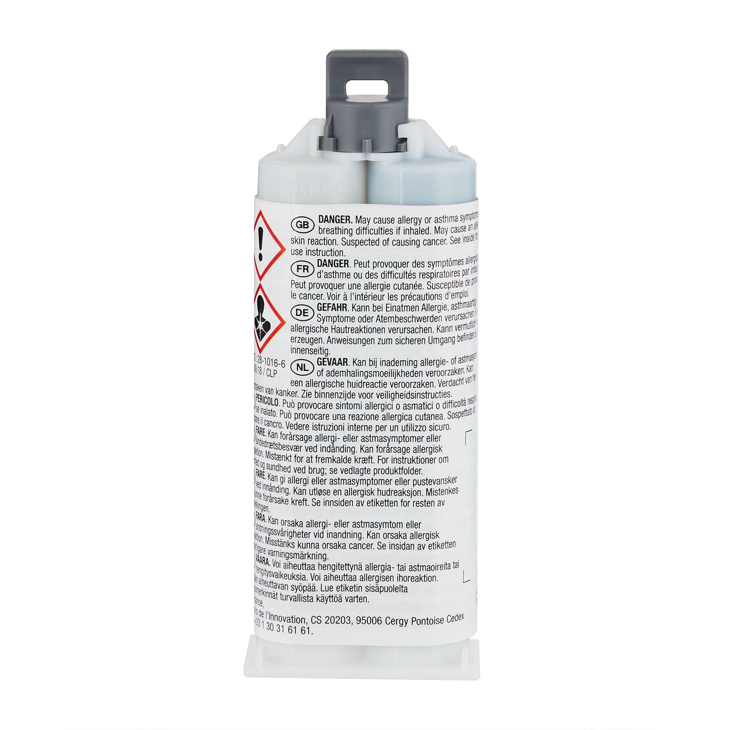 3M Automix Limmande Spackel 50 ml – Tvåkomponentslim för Plast, Glasfiber & Metall