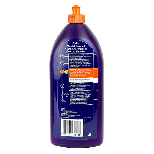 3M Perfect-It Gelcoat Medium – Polermedel med vax - 946 ml