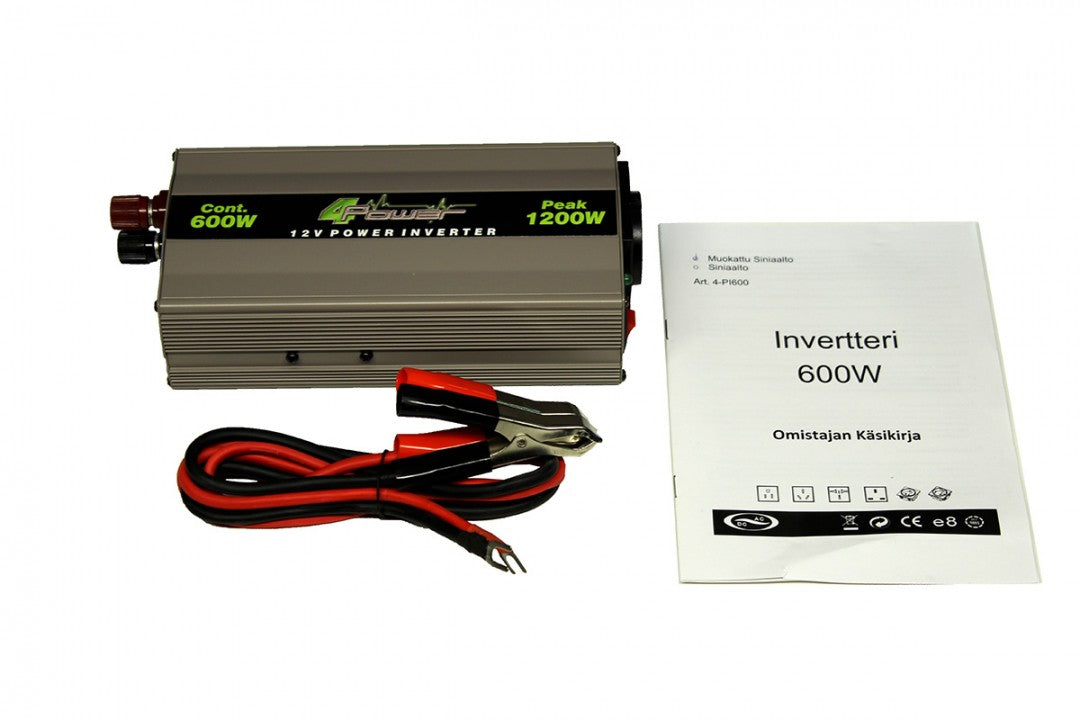 4Power 24 V till 220 V omvandlare