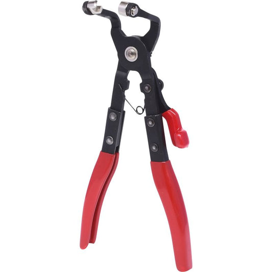 KS TOOLS Slangklämtång, vinklad