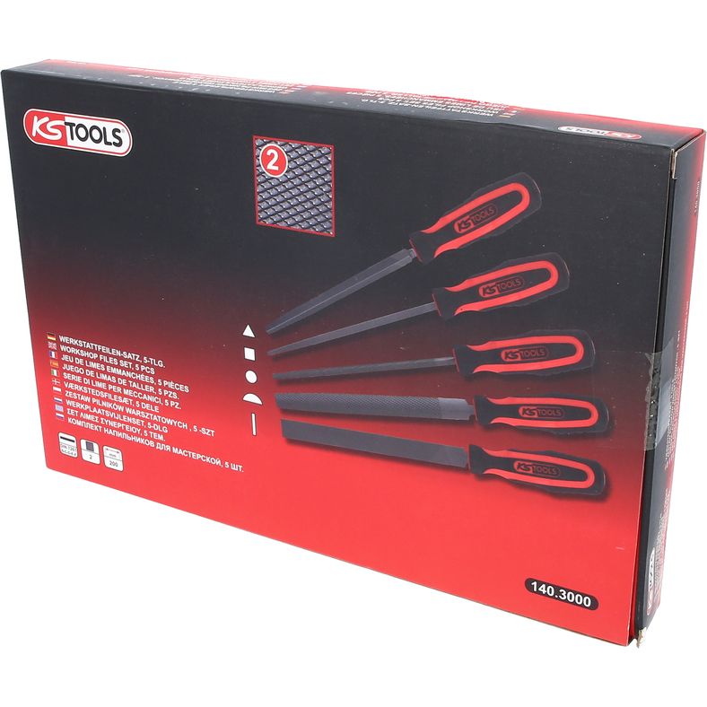 KS TOOLS Verkstadsfilsats