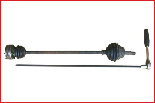 KS TOOLS 1/2" drevaxel hylssats flertandad 4-delars.