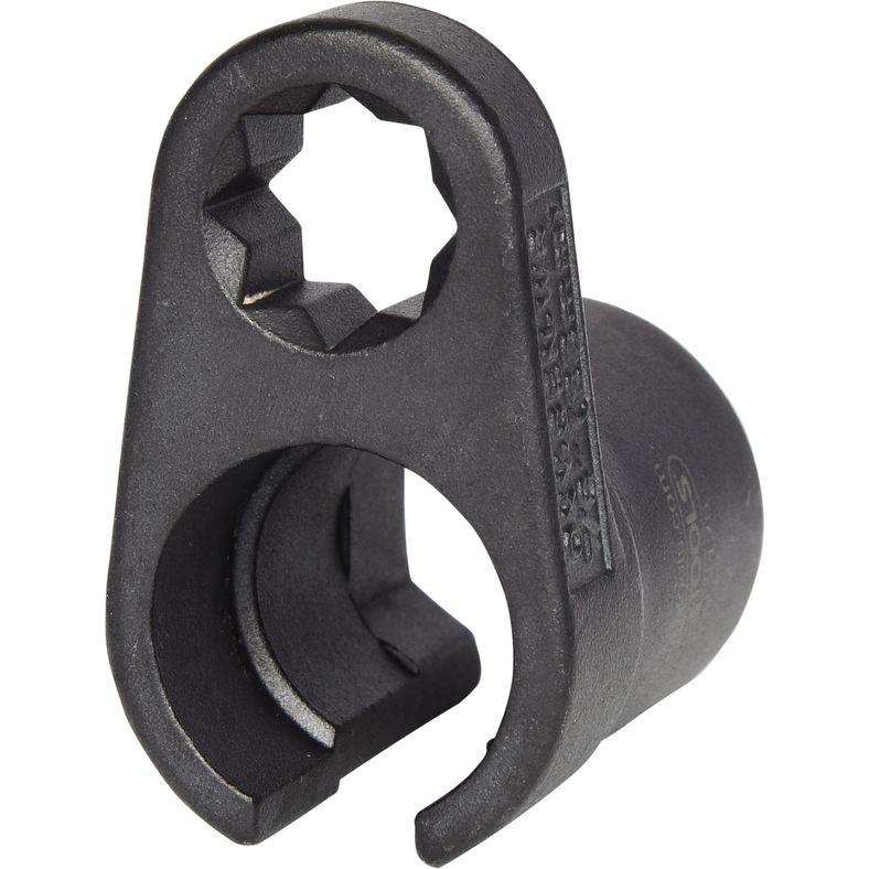 KS TOOLS 1/2'' Lambdasondhylsa, slitsad, 6-kant, 22 mm