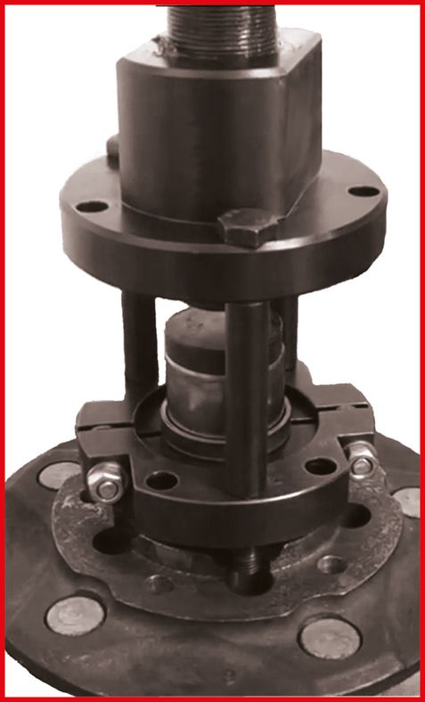 KS TOOLS Hjullager-verktyg-sats Ford Transit, 17-delars KS150.2370