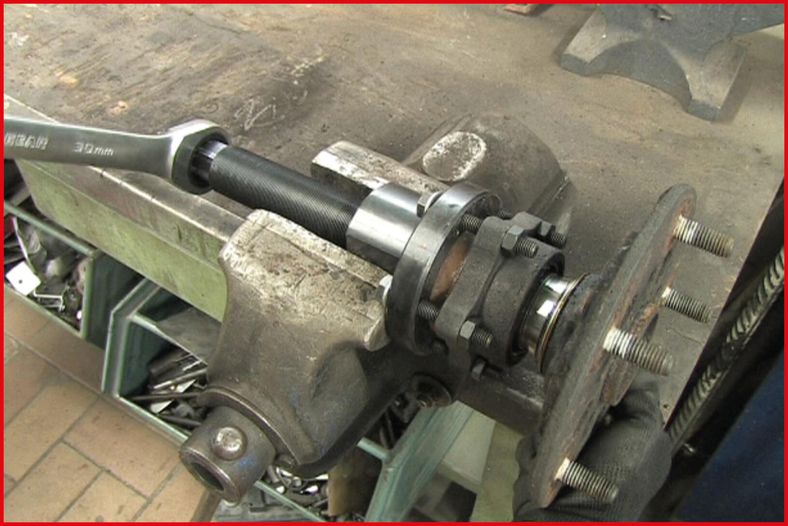 KS TOOLS Hjullager-verktyg-sats Ford Transit, 17-delars KS150.2370