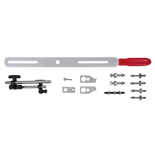 KS TOOLS Tvåmassefrihjul testverktyg utan gradskiva eller mätklocka, 15-d