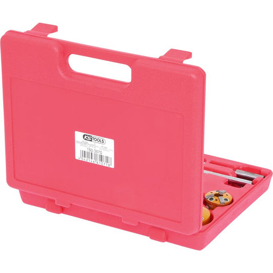 KS TOOLS Universell ventilfräs-sats för ventilsitsbearbetning, 11-delars