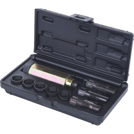 KS TOOLS THREADfix reparationssats M18x1,5 f.lambdasonder, 9-delars