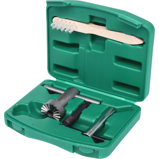 KS TOOLS Planfräsningstillbehör för vevaxelsytpassning, 4-delars