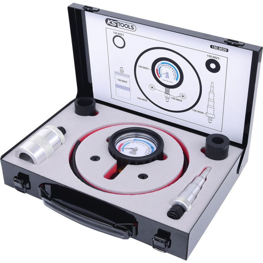 KS TOOLS Vattenpumpstestare-sats, 8-delars