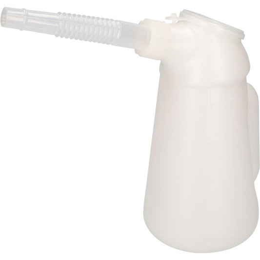 KS TOOLS Mätkopp med flexibelt utlopp, 1 liter