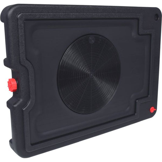 KS TOOLS Rörlig oljeuppsamlingstråg 30 l, extra platt med rullar