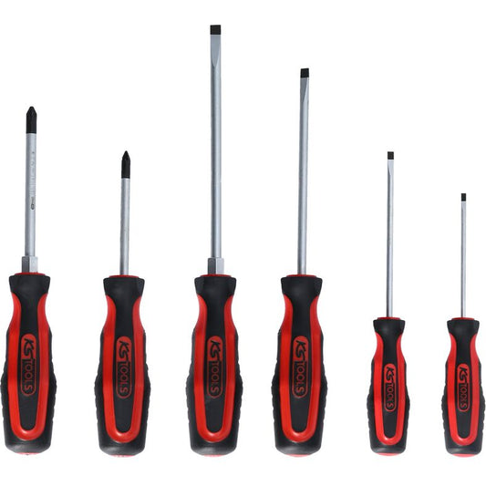 KS Tools ERGOTORQUEplus Skruvmejselsats – 6 delar