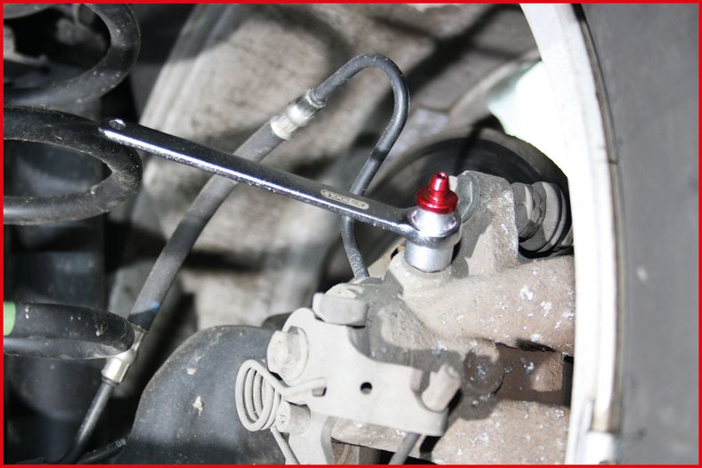 KS Tools Bromsluftare 6-del, krom-vanadium stål KS160.0725