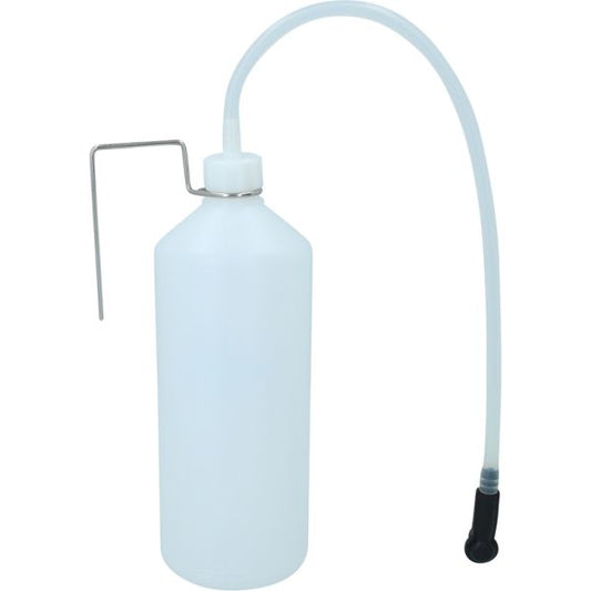 KS TOOLS Bromsvätska-uppfångningsflaska, 1 liter