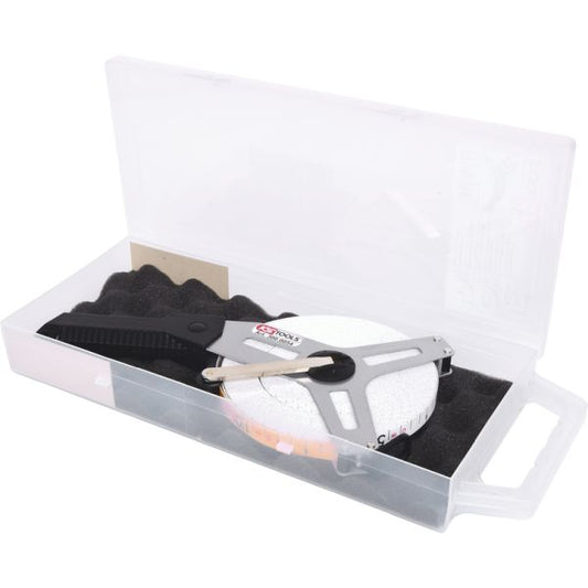 KS TOOLS okapslat måttband med plastband, 20m