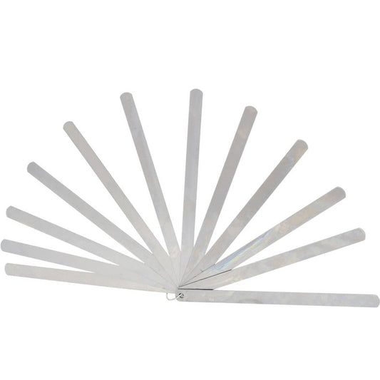 KS TOOLS Kolvspelmått, 13 blad, 0,05-1mm, 200mm lång