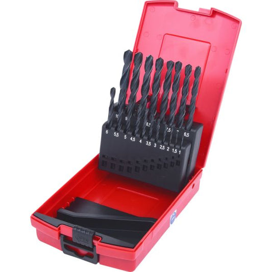 KS TOOLS HSS-G spiralborrsats, låda i plast 19-delar 1-10mm