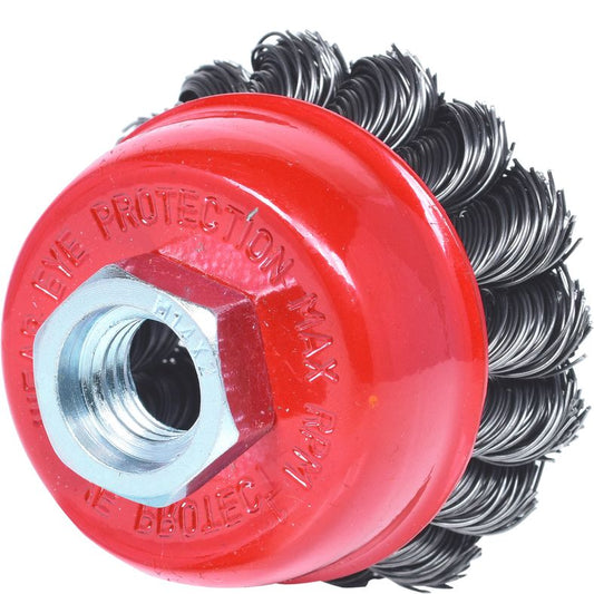 KS TOOLS Ståltrådskrukborste 0,5mm, Ø 65mm