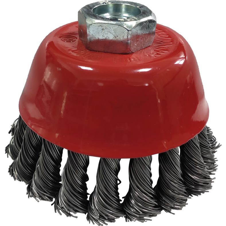 KS TOOLS Ståltrådskrukborste 0,5mm, Ø 90mm