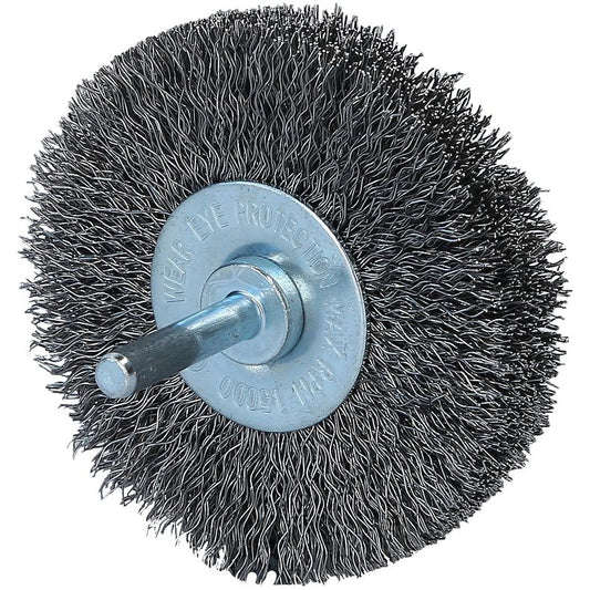 KS TOOLS ståltrådsborstskiva 0,3mm, Ø 80mm