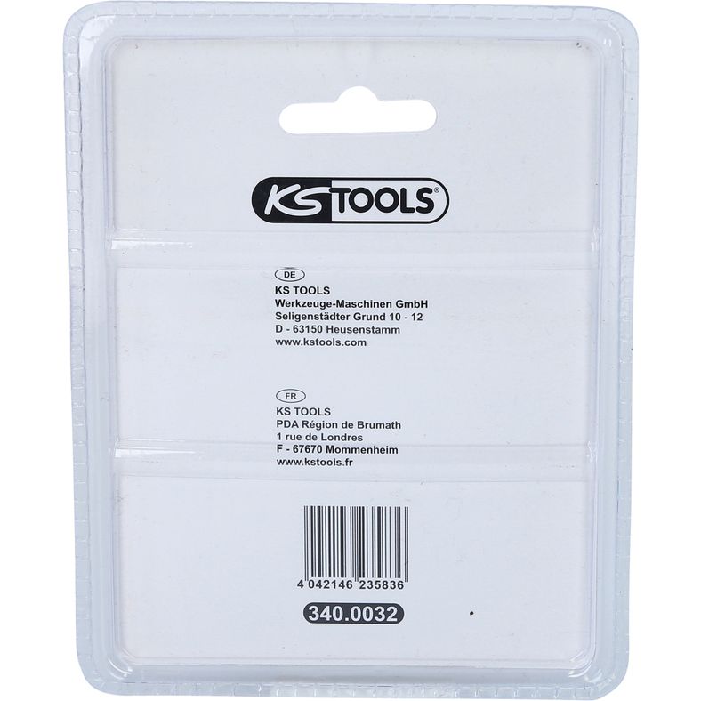 KS TOOLS ståltrådsborstskiva 0,3mm, Ø 80mm