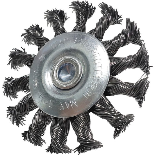 KS TOOLS ståltrådsrundborste 0,3mm, Ø 75mm