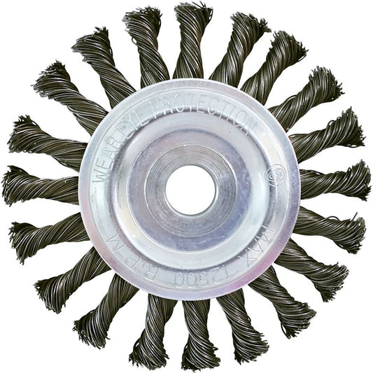 KS TOOLS ståltrådsrundborste 0,5mm, Ø 115mm