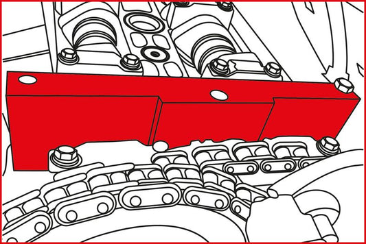 KS TOOLS Jaguar / Rover - Motorinställning-verktyg-sats,9-delars