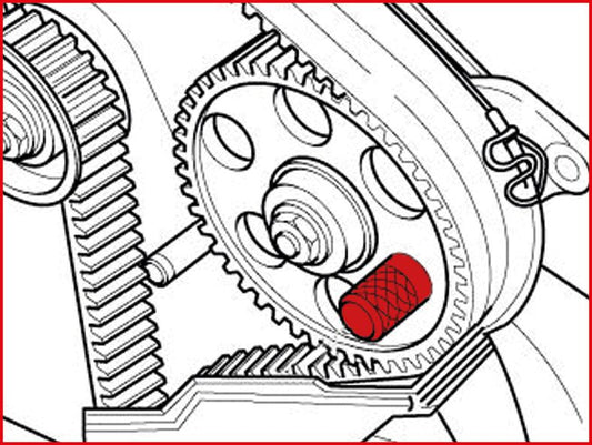 KS TOOLS Låssprint för insprutningspumphjul Ø15