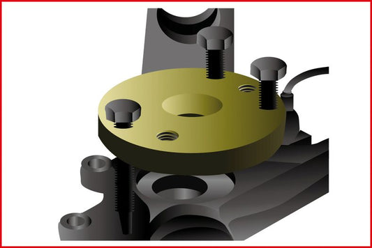 KS TOOLS Justerbar hjullagersplatta KS440.0100