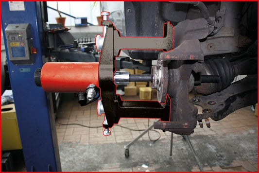 KS TOOLS KS440.0650 Hjullager demontering PP I system
