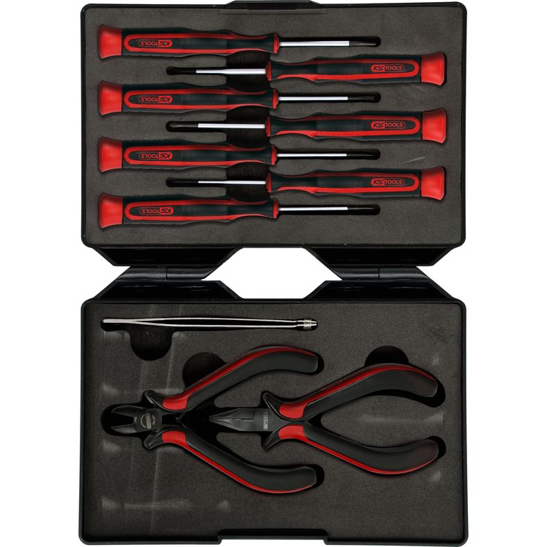 KS Tools Finmekanisk Mejselsats – 10 delar