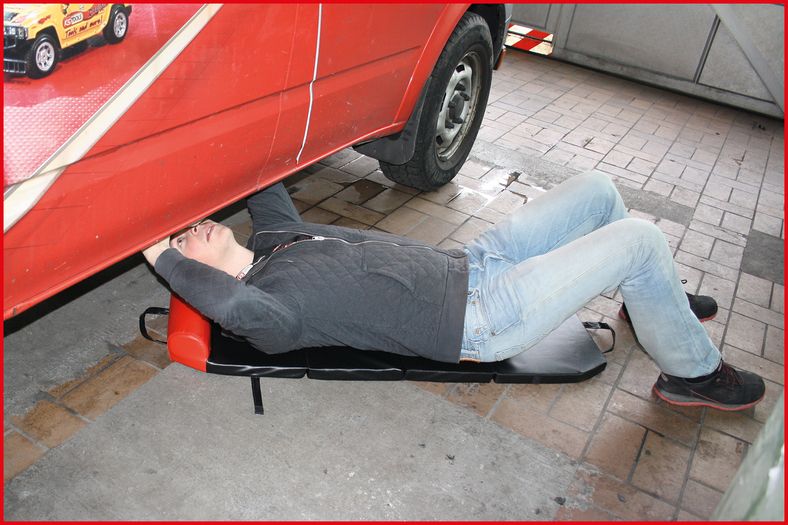 KS TOOLS Mekaniker-skyddsmatta med bärhandtag