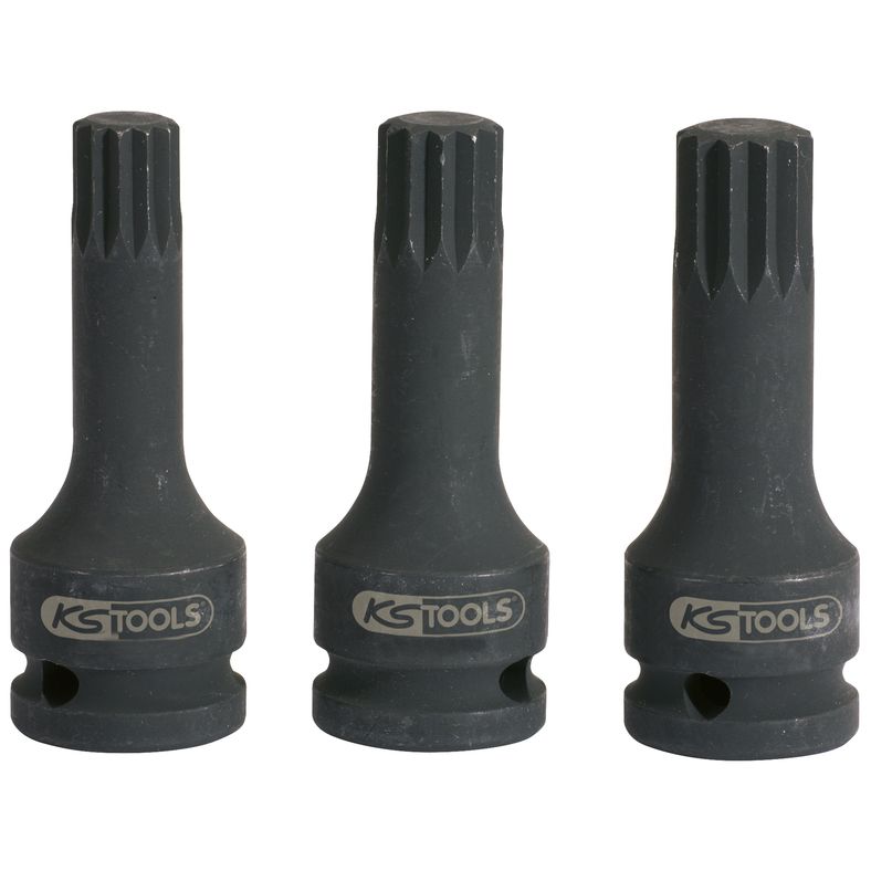 KS TOOLS 1/2” Kraft Bithylsa XZN, lång, M14