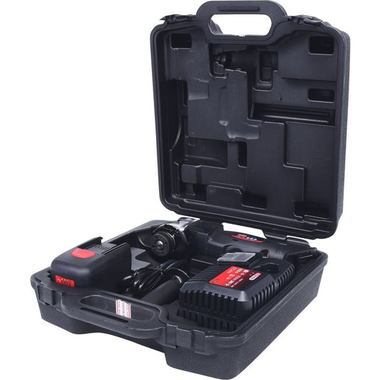 KS TOOLS Batteridriven-vinkelslipare 7000 varv/min med 1 uppladdningsbart