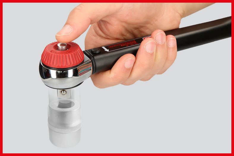 KS TOOLS 3/4" ERGOTORQUEprecision momentnyckel med spärr, vridknapp, 200-