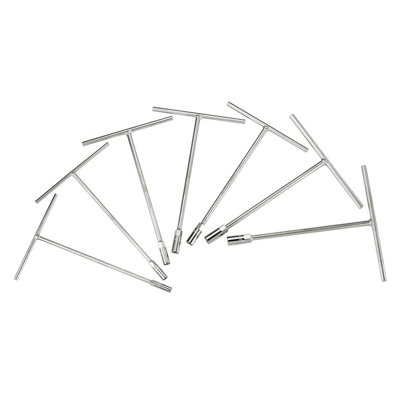 KS TOOLS T-handtag insticksnyckel-sats, 7-delars, 8-14mm