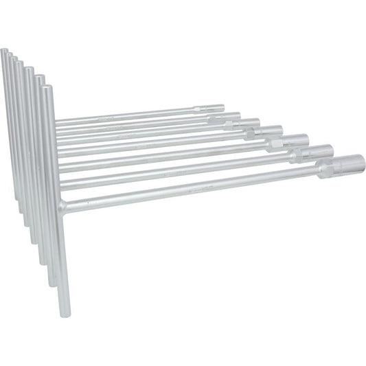 KS TOOLS T-handtag insticksnyckel-sats, 7-delars, 8-14mm