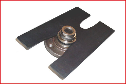 KS TOOLS Prismaplatta extra tunn Ø 30,0 / 45,0 mm