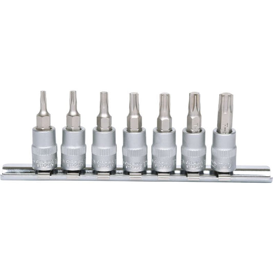 KS TOOLS 1/4" bitshylssats 7-delars T10-T40. KS911.1458
