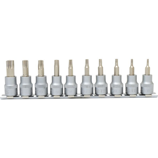 KS TOOLS 3/8" Torx bit-hylssats 10-delars T10-T55. KS911.3935
