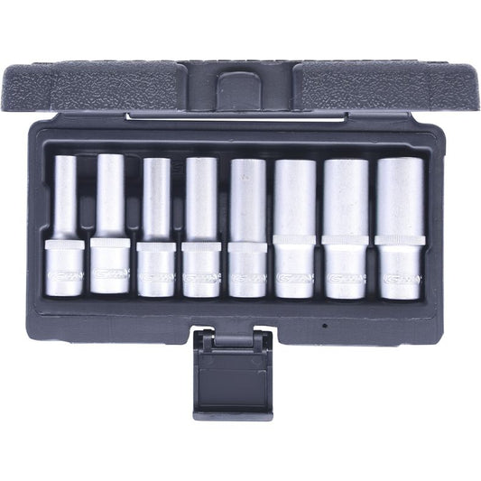 KS TOOLS 1/2" TX-E hylssats, lång 8-delars.E10-E24. KS911.4420