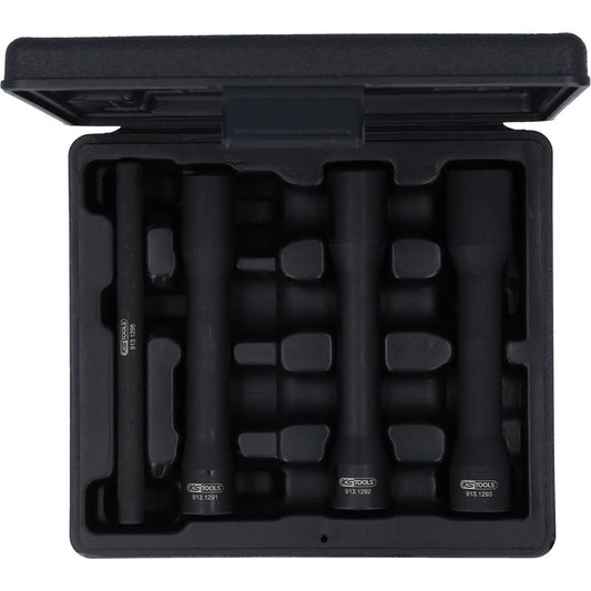 KS TOOLS specialverktyg 1/2" spiralprofil kraft hylssats, XL 4-delars, 17-21mm