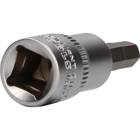 Brilliant Tools Sexkants-hylsa 3/8" insex-kant bit-hylsa, 6 mm BT021873