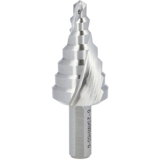 KS TOOLS HSS-stegborr ,Ø 6-25mm, 7 steg