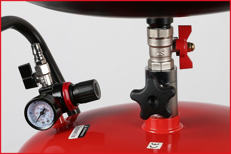 KS TOOLS Mobil uppsamlingsredskap för uttjänt olja 60 liter