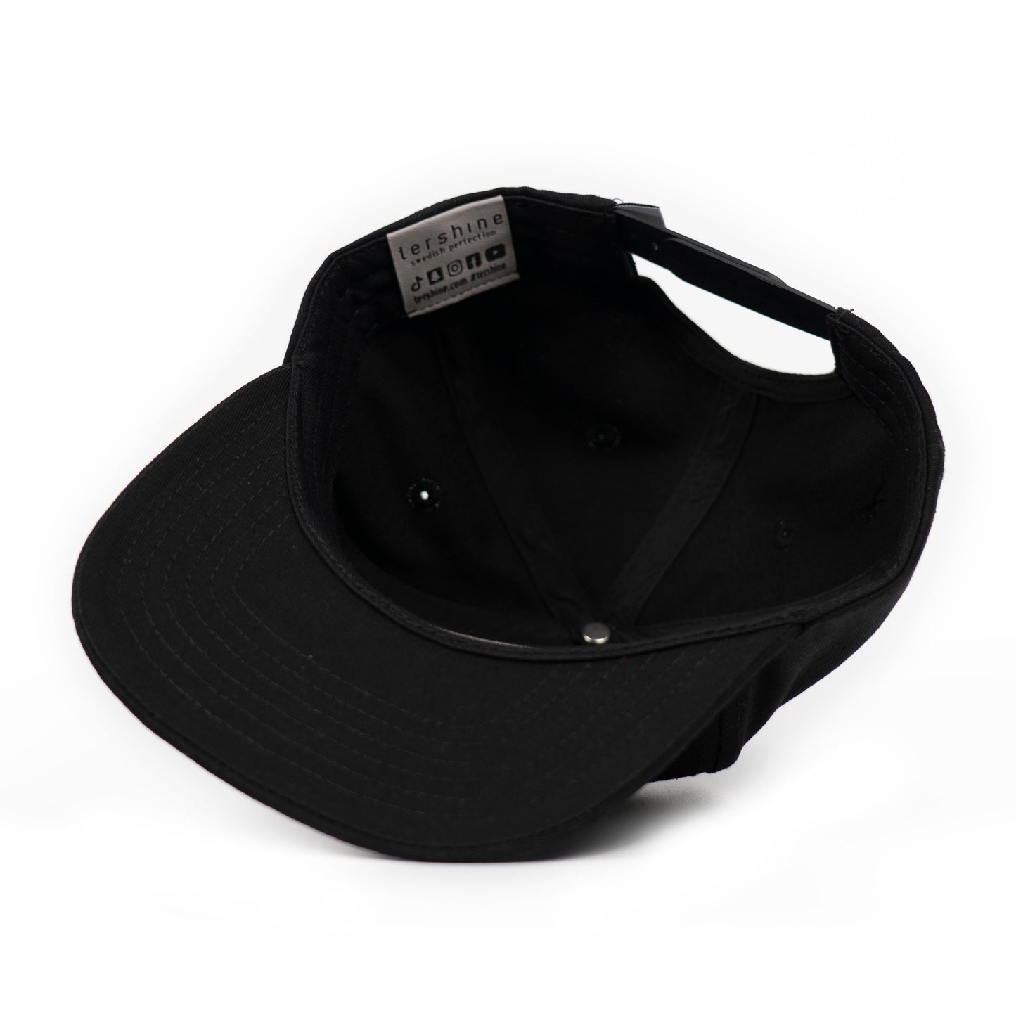 Tershine Snapback-keps, vit logo