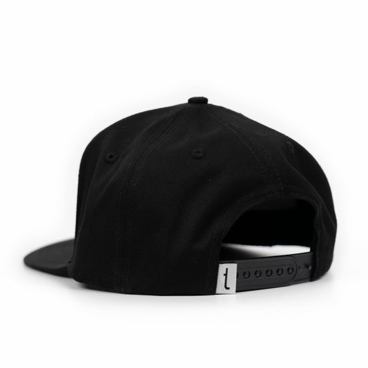 Tershine Snapback-keps, svart logo